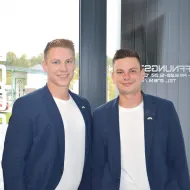 Die dritte Generation am Start: Christoph und Manuel Lohninger