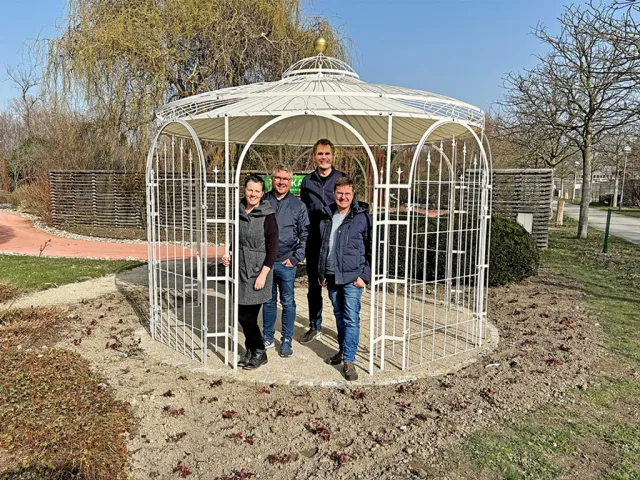 Vorchdorfer bei Garten Tulln im Rahmen der Bewerbung BlütenHochzeit 2027