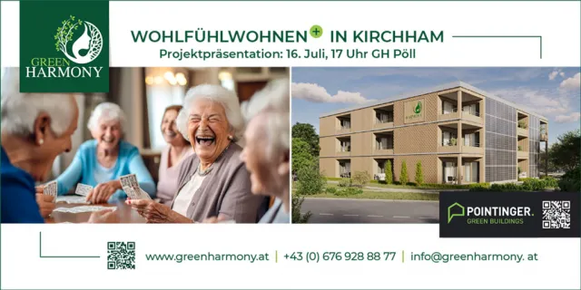 Green Harmony Projektpräsenation Kirchham GH Pöll