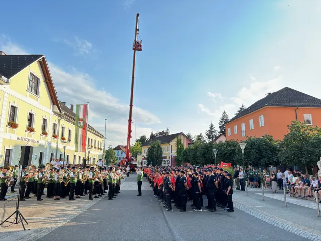 Eröffnung Bezirkjugendlager FF Gmunden 2024 in Vorchdorf