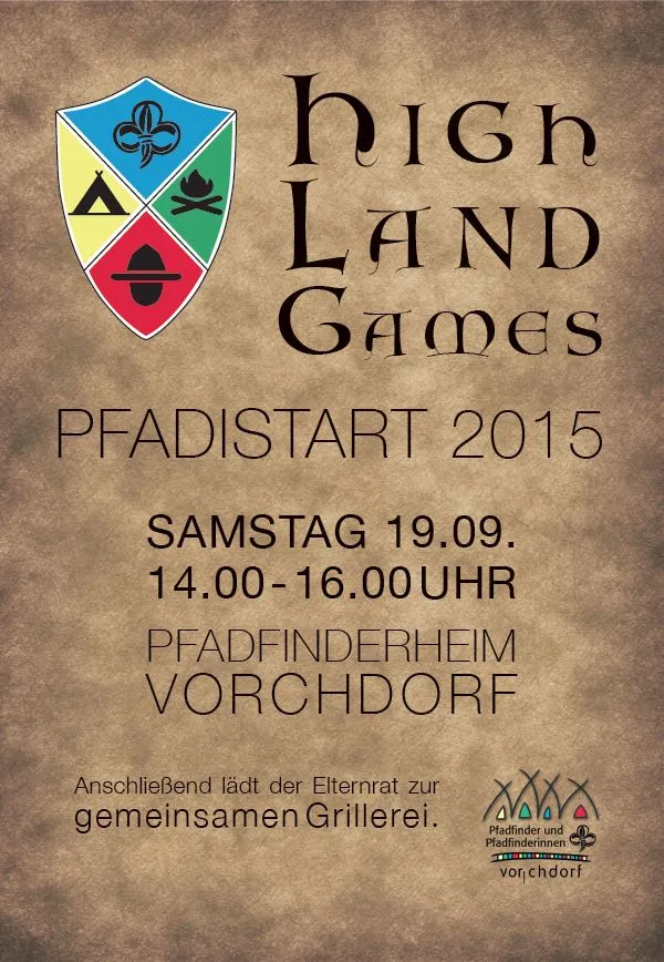 Pfadfinderstart 2015